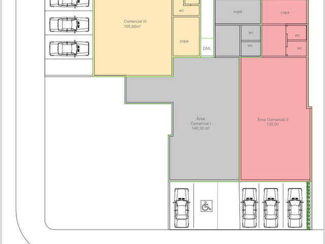 #2035 - Sala para Locação em Dracena - SP